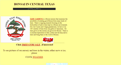 Desktop Screenshot of bonsaiexhibittexas.com